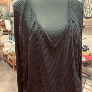 We The Free waffle top. Sz Medium
